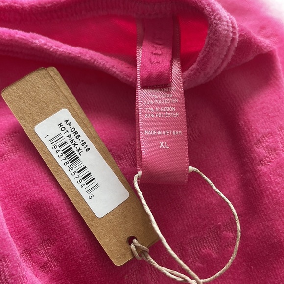 NWOT SKIMS HOT PINK VELOUR SLIP DRESS LIMITED EDITION SOLD OUT XL - Picture 8 of 8